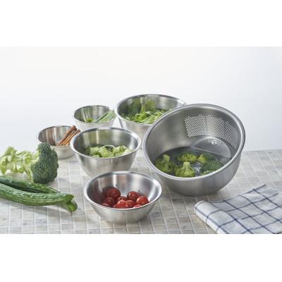 ふるさと納税 燕市 3WAY 水切りボウル & ステンレスボウル 3PCS　二合ミニボウル2個付き(全6点セット) |  | 01