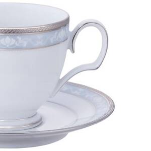 ノリタケ【ハンプシャープラチナ】カップ&ソーサー【1637902】