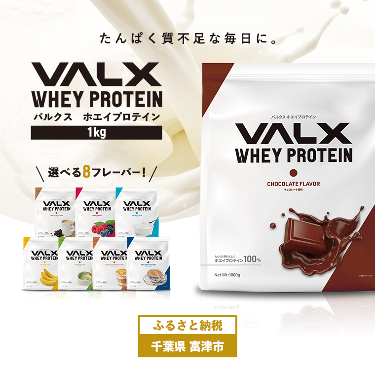 DA-1ca VALX ホエイプロテイン 1kg【チョコレート風味】