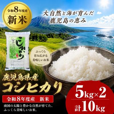 ふるさと納税 肝付町 令和8年産 鹿児島県産 新米コシヒカリ 10kg　B95001