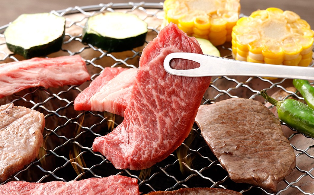 出荷頭数0.02％の奇跡土佐あかうし和牛カルビ焼肉 約500ｇ／モモ焼肉 約500g