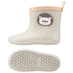 ワッペン付レインブーツ　Ｐｏｍｐｏｎ'sハリネズミ　16cm　672149　5-105