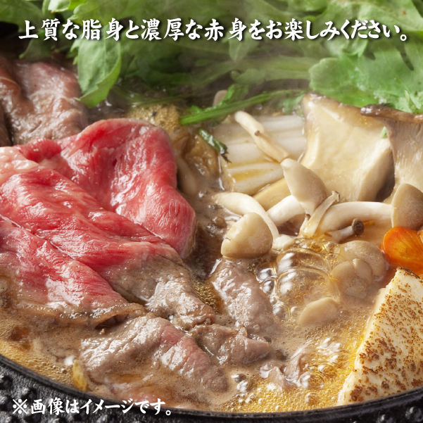 【A216】【A4等級以上】宮崎牛肩ロースすき焼き用 500g（宮崎牛 国産 牛肉 黒毛和牛 お肉 ロース すき焼き 霜降り 赤身）_イメージ3