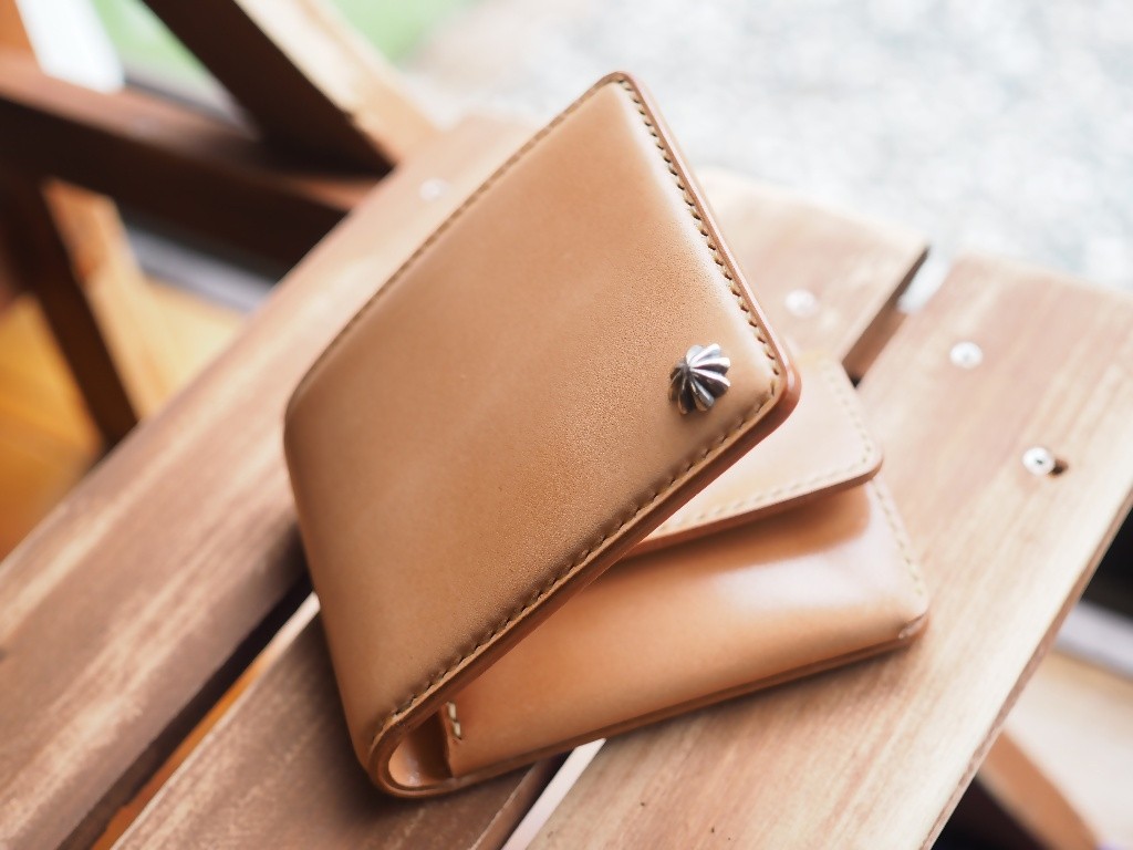 
            【25093】ハーフウォレットtype-N01custom（生成り）
          