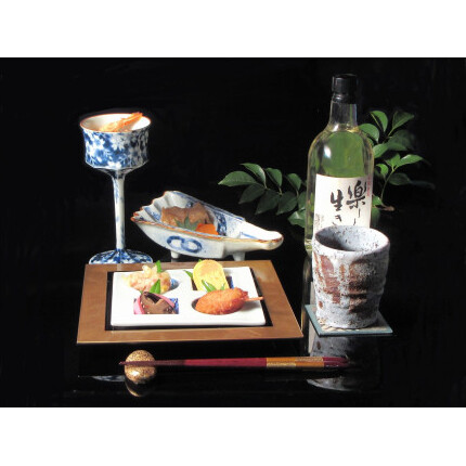 有田焼 ちょっとのせ有田焼四品盛染付手描き 松華堂 A11-27_イメージ3