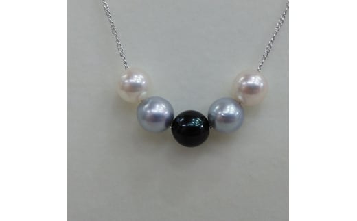 25-19伊勢志摩あこや本真珠ネックレストリプルカラー