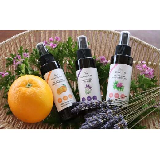 Suu HERBAL LAB  アロマスプレー３本セット　除菌・消臭・ウイルス除去アロマスプレー