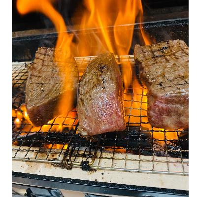 ふるさと納税 長崎市 長崎和牛出島ばらいろサーロインステーキ2枚&あぶり焼きのセット |  | 01