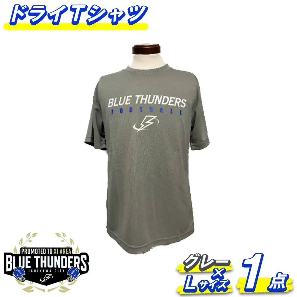 ブルーサンダース ドライTシャツ＜カラー：グレー／サイズ：L＞　【12203-0204】