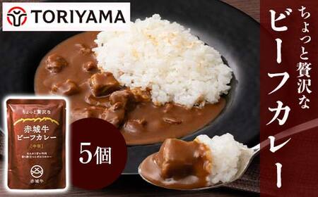 ちょっと贅沢なビーフカレー5個セット F4H-0472