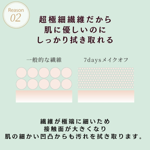 7daysメイクオフシート1枚入(100個)
