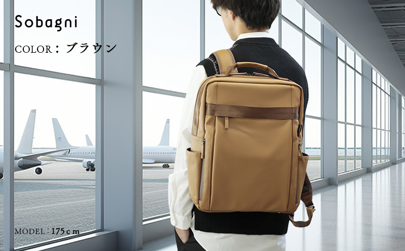 Sobagni Back Pack 194_02【ブラック】