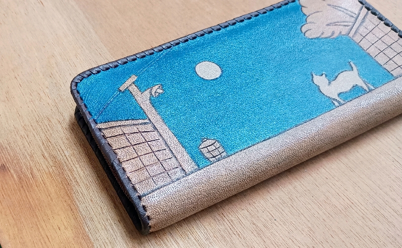 ☆世界にひとつだけ☆ L型小銭入れ付きファスナー財布☆ね