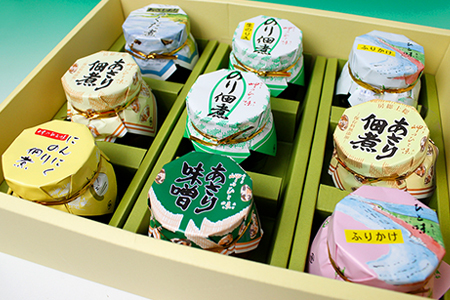 【無添加】つくだ煮9個セット