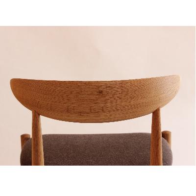 ふるさと納税 高山市 オークヴィレッジのSwallowチェア(ダークブラウン)〔国産材　木製家具〕g193 |  | 02