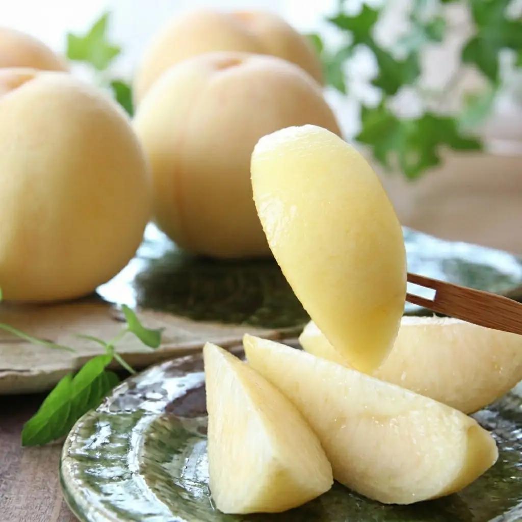 桃 2026年 先行予約 岡山特産 清水白桃 約1.5kg 5玉 桐箱入り 桃