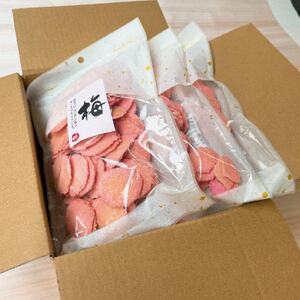 梅えびせん 120g×3袋  豊浜せんべやさんのえびせん 家庭用【1448176】
