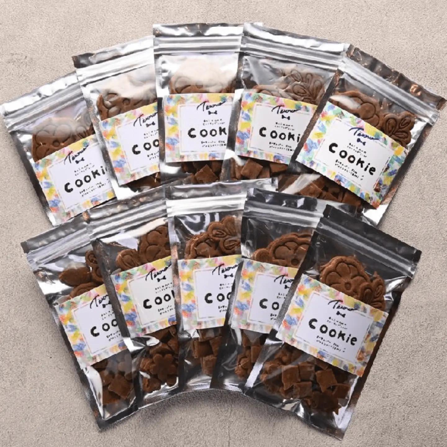【Tesoro】わんこ用／和牛レバー米粉のクッキー　10袋入り　クッキー
