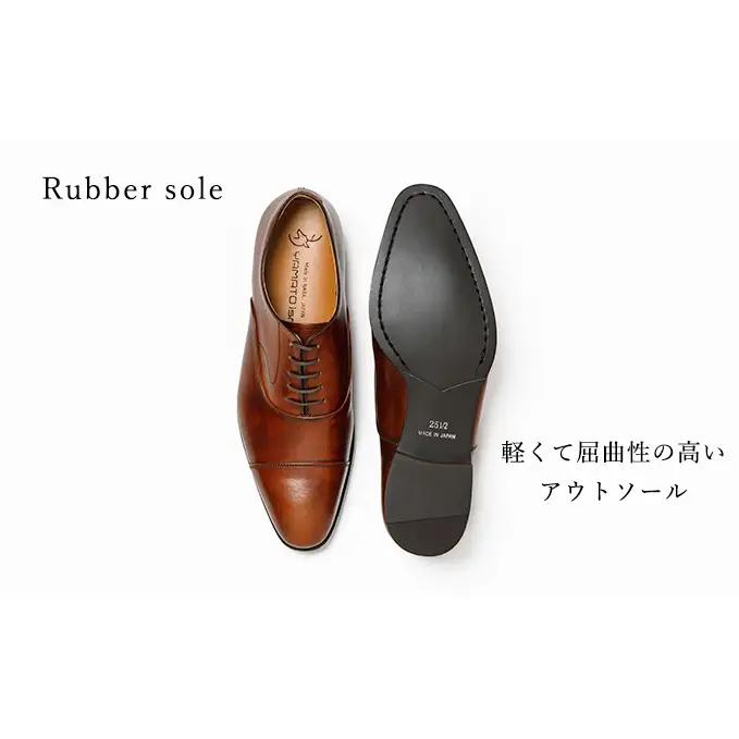 革靴 ビジネスシューズ パティーヌ 茶 100 国産 革靴 27.0cm