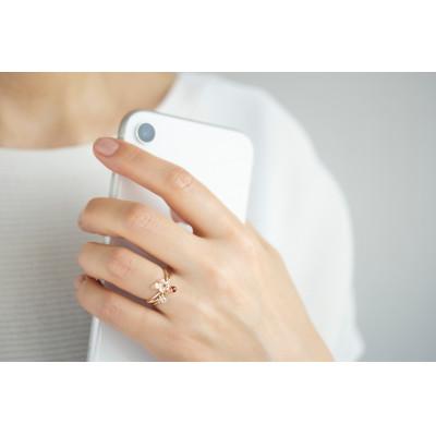 ふるさと納税 藤沢市 K10 Strawberry ガーネット トパーズ Ring(10号) |  | 01