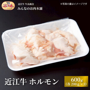 近江牛 ホルモン(200ｇ×3個)　600ｇ