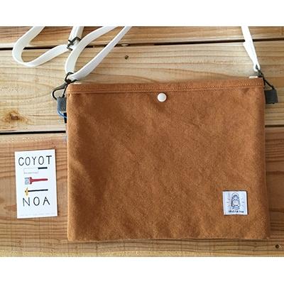 ふるさと納税 木津川市 coyotE noaのサコッシュ[本体カラーレンガ色] |  | 01