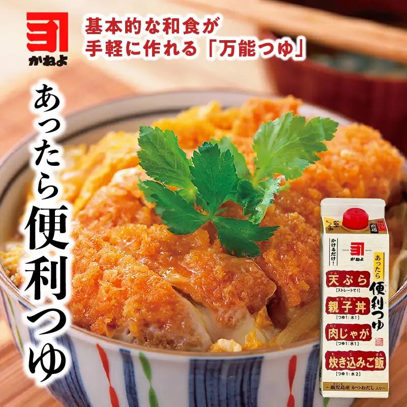 創業明治45年 蔵元直送 あったら便利つゆ 3本セット K058-026_01 万能調味料 調味料 淡口醤油 和食