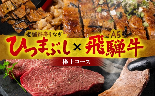 極上コース 老舗料亭うなぎ × A5飛騨牛 飛騨牛 A5 A5ランク A5等級 ヒレ ステーキ うなぎ unagi ひつまぶし 国産 長焼 蒲焼 うな牛 冷凍 冷蔵 プレゼント ギフト うなぎ ひつまぶし 飛騨牛 A5 フィレ ヘレ うなぎ A5 A5ランク ひつまぶし 飛騨牛 うなぎ ひつまぶし 飛騨牛 うなぎ ひつまぶし 飛騨牛 うなぎ 60000円 6万円 中部ミート 玉辰楼 岐阜県 大垣市