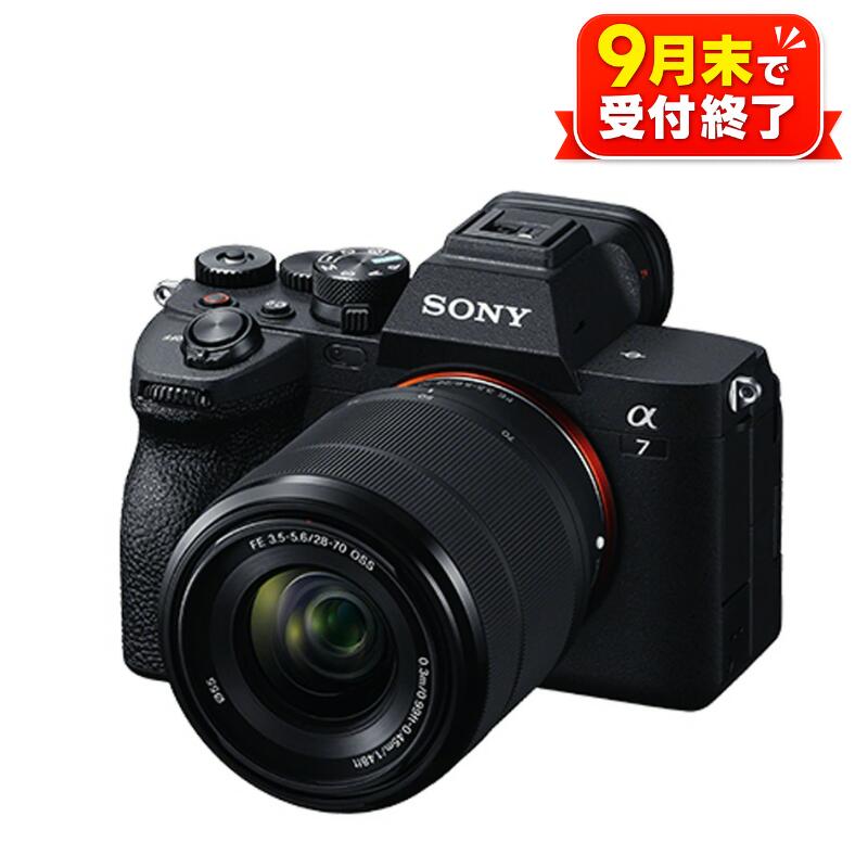 【ふるさと納税】【ソニー】デジタル一眼カメラ α（アルファ）『α7 IV』＜9月末まで＞ ／ カメラ 3300万画素 新開発イメージセンサー 質感 表現 写真 動画 高精度 高速 高追随 AFシステム SONY 送料無料 神奈川県