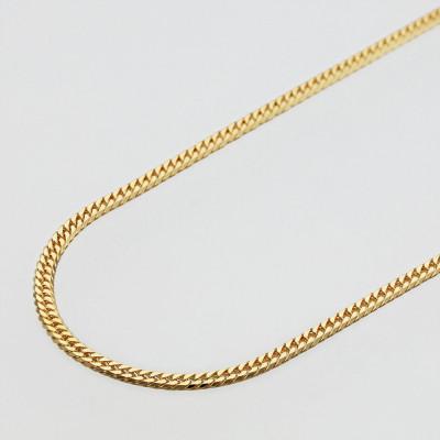 ふるさと納税 魚津市 K18 ダブル六面喜平ネックレス 40cm10g 造幣局検定マーク入り |  | 01