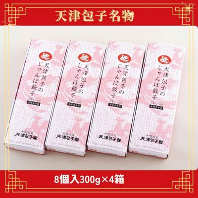 ふるさと納税 佐世保市 【毎月定期便】天津包子名物じゃんぼ餃子　8個入(計300g)×4箱全6回 |  | 01