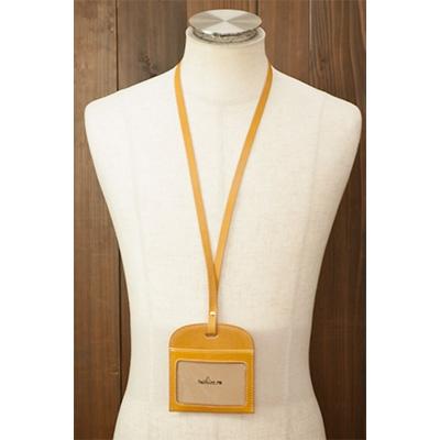 ふるさと納税 福崎町 本革パスケースホルダー/マスタード |  | 01