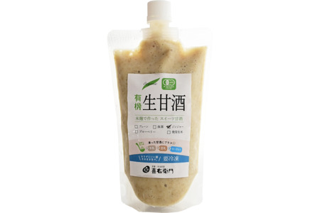 京都・喜右衛門 有機生甘酒ジンジャー（フローズン）（370g×5）