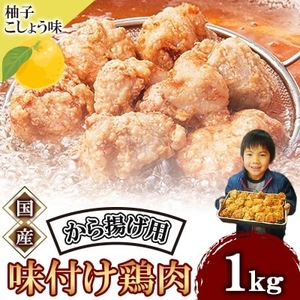 唐揚げ柚子こしょう味 1kg | 唐揚げ NDM