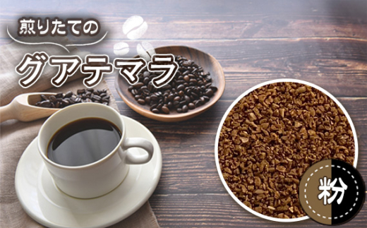 自家焙煎珈琲　リッチセット　ブラジルサントスNo．2/グアテマラSHB（粉 ドリップ） ／ 自家焙煎 挽き豆 粉タイプ 飲み比べ コク深め 中煎り 中深煎り 香ばしい 甘み ナッツ感 濃厚なコク 酸味控えめ ハンドドリップ ギフト おうちカフェ 埼玉県 No.463-02