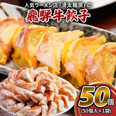 ふるさと納税 本巣市 飛騨牛餃子 50個(50個入×1袋) 生冷凍