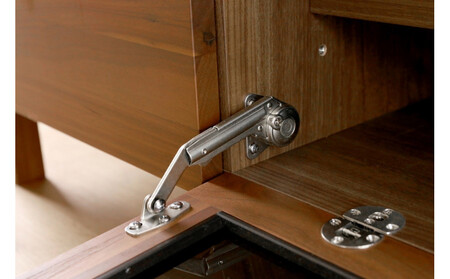 【開梱設置】高野木工 レッチェ 200TVボード WN (黒ガラス) 【10年保証】