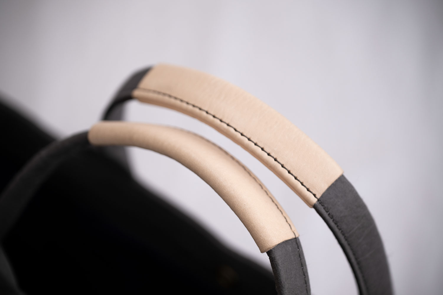 和紙と播州織のハンドバッグM（紫色）[1159] パープル M