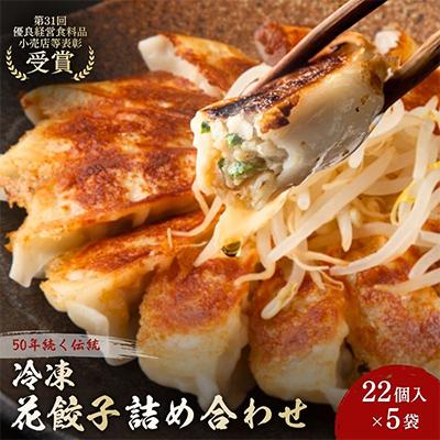 ふるさと納税 森町 冷凍花餃子110個入(22個入×5袋)【森町SF】