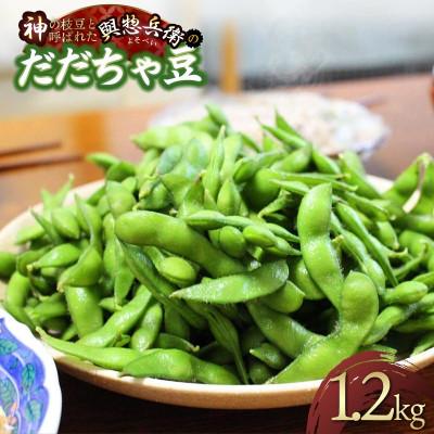 ふるさと納税 鶴岡市 【令和8年産】メディアで大絶賛!「神の枝豆」と呼ばれた與惣兵衛のだだちゃ豆 1.2kg[K-831]