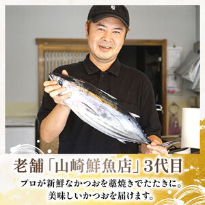 藁焼き 鰹のたたき2節×2回【初鰹】【戻り鰹】
