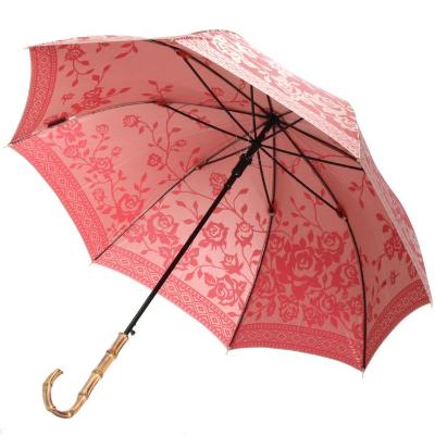 ふるさと納税 富士河口湖町 槙田商店【晴雨兼用】長傘 kirie バラ:フレンチレッド |  | 02