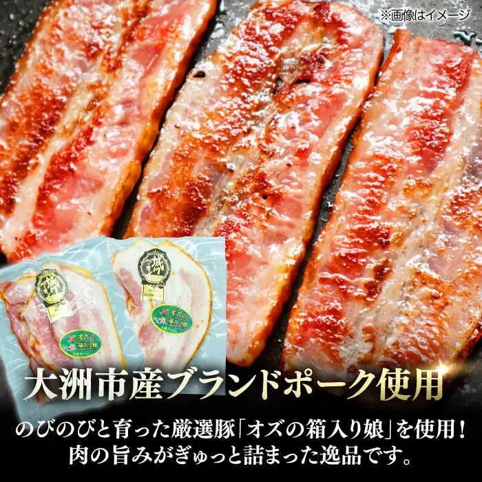 ベーコン スライスセット（プレーン×5個 七味入り×5個）ベーコン[AGAZ010]