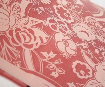 槙田商店【晴雨兼用】折りたたみ傘 kirie 更紗：ルージュ