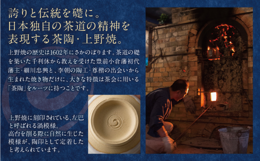 上野焼　緑釉ぐい呑