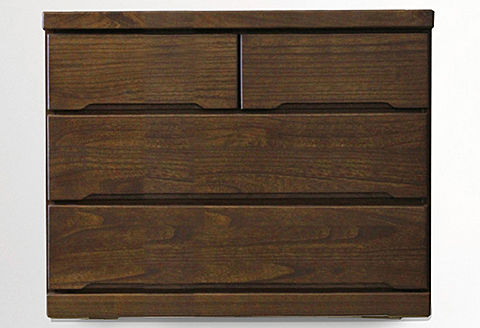 90-3LCD奥深 押入れ収納（BR）【諸富家具】：C120-022