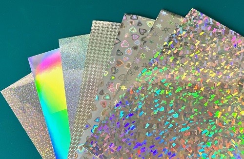 
                  ホログラムタックフィルム　A4サイズ　5枚入り
                