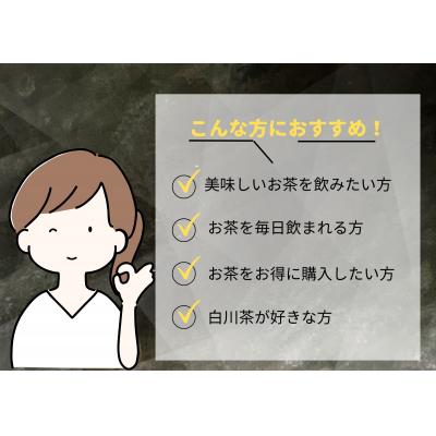 ふるさと納税 白川町 白川茶定期便　全4回コース |  | 02