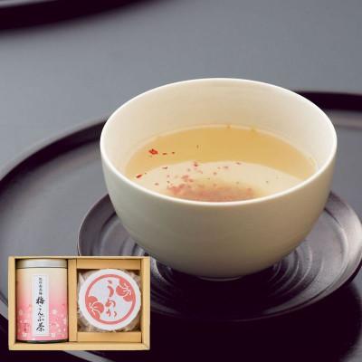 ふるさと納税 田辺市 梅こんぶ茶と梅干のセット(梅こんぶ茶85g・うすじお味梅135g) 【umk009】