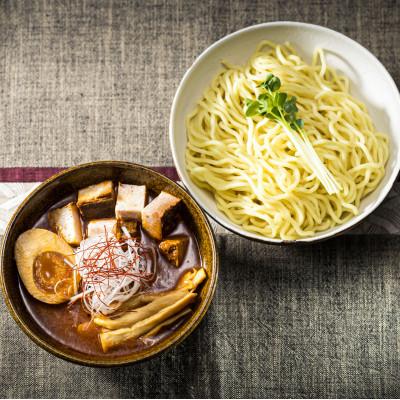 ふるさと納税 釧路町 旨味と辛味が絶妙な「激カラ! つけ麺」420g(2食入り)×6個<計12人前> 中太ストレート麺 |  | 02